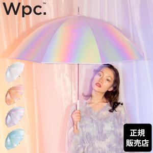 Wpc. 傘 長傘 グロウパールアンブレラ 雨傘 長雨傘 レディース 58cm