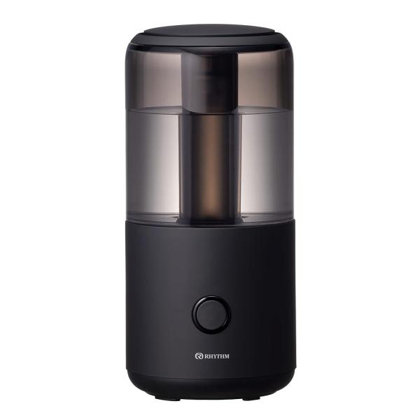 リズム(RHYTHM) 加湿器 卓上 小型 超音波式 抗菌 アロマ AC電源 ブラック「MIST M...