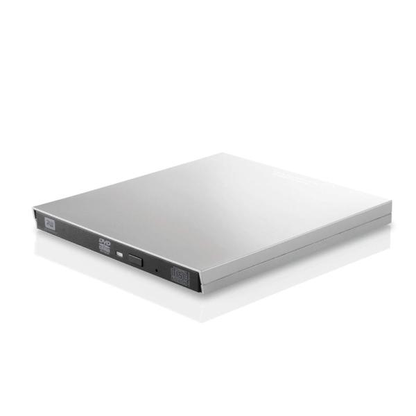 ロジテック DVDディスクドライブ/M-DISC対応/TypeCケーブル付/USB3.0/シルバー