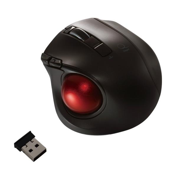 ナカバヤシ(Nakabayashi)Digio2 Q 小型 トラックボール 2.4GHz ワイヤレス...