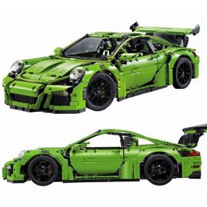 国内発送　レゴ互換　ブロック　テクニック ポルシェ 911 GT3 RS　42056　Decool社製　グリーン　国内在庫　ピース欠品保証　外箱あり｜PEGASUS WINGS ヤフー店