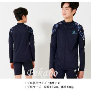 即納 水着 男の子 長袖ラッシュガード 子供 ...の詳細画像3