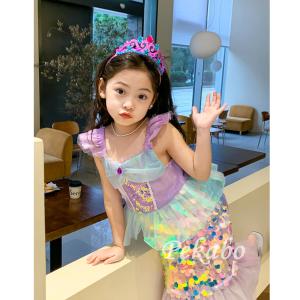 子供 プリンセス ドレス アリエル マーメイド...の詳細画像5