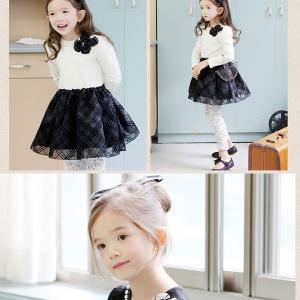 ワンピース 女の子 春 フォーマル 女児 入学...の詳細画像3