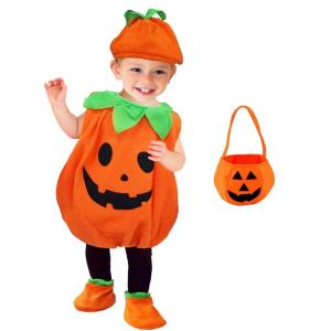 ハロウィン衣装 ベビー カボチャ 赤ちゃん 着ぐるみ