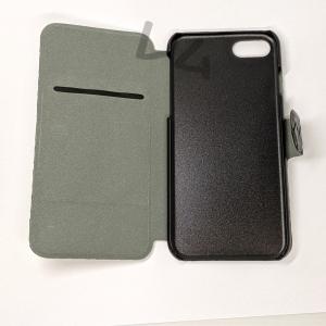 黒 iPhone7/8/SE 手帳型 メッシュ...の詳細画像3