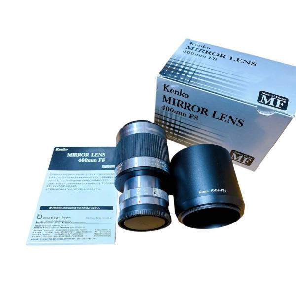 【KENKO】ミラーレンズ400mm F8/ ソニー Eマウント