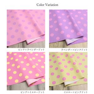 生地 布 オックス プリント カラフル ドット...の詳細画像1
