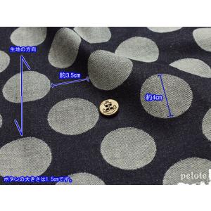 デニム 生地 パンツ スカート ジャケット 服...の詳細画像3