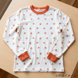 フライスニット くま&ダルマプリント 薄手 綿...の詳細画像5