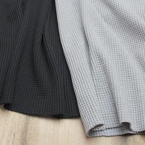 生地 コットン ワッフル ニット 135cm幅...の詳細画像4