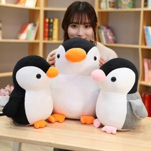 ぬいぐるみ ペンギン こども　誕生日プレゼント可愛い 抱き枕 クッション おもちゃ ふわふわ インテリア プレゼント 25cm｜peluche