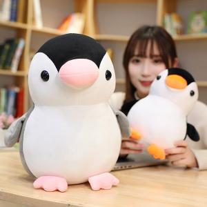 ぬいぐるみ ペンギン こども　誕生日プレゼント可愛い 抱き枕 クッション おもちゃ ふわふわ インテリア プレゼント 35cm｜peluche