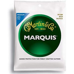 Martin アコースティックギター弦 MARQUIS (80/20 Bronze) M-1200 Medium .013-.056｜peme