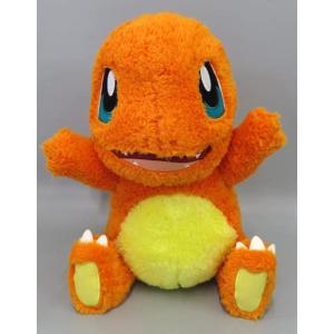 バンプレスト ポケットモンスター ヒトカゲ ほっこりいやされ めちゃでかヒトカゲぬいぐるみ｜peme