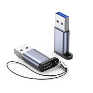 SZLZ USB Type-C 変換アダプタType C メス to USB 3.0 オス 変換 急速充電と高速データ転送同期 Windows 10 / Mac OS MacBook iPad Pro iPhone 13/12｜peme