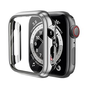 KIMOKU コンパチブル Apple Watch ケース Series SE2/SE/9/8/7/6/5/4 44mm PC+TPE材質 保護ケース 高耐久 耐衝撃 コンパチブルアップルウォッチ ケー