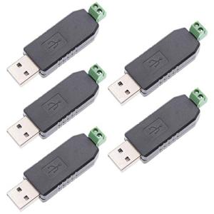 Youmile 5個 CH340 USB to RS485 485変換アダプターモジュールfor Win7 / Linux/XP/Vista｜peme