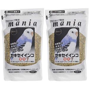 mania(マニア) プロショップ専用 セキセイインコ 1L×2袋｜peme