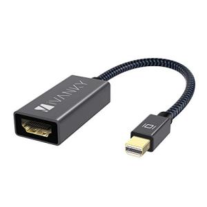 Mini DisplayPort-HDMI 変換アダプタ, iVANKY【1080P@60Hz/20cm】Minidisplayport/Thunderbolt to HDMI ミニディスプレイポートサンダーボルト Macbo｜peme