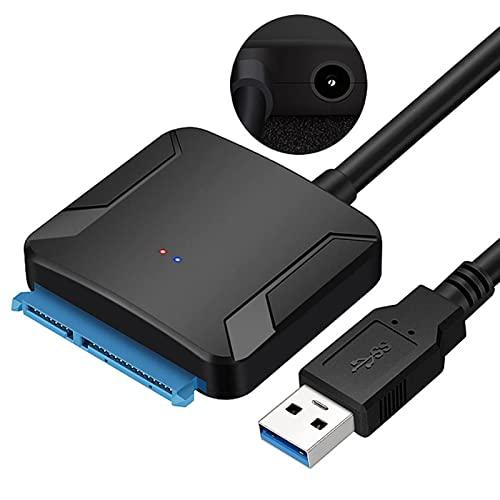 YFFSFDC SATA USB 変換ケーブル 3.5/2.5インチ HDD SSD UASP対応 ...