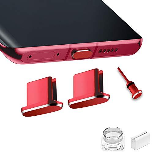 VIWIEU USB Type C キャップ コネクタ防塵保護カバー、 携帯タイプc ポート充電穴端...