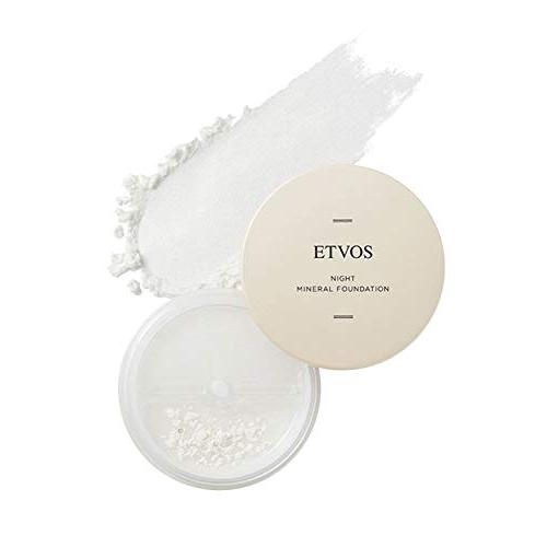 ETVOS ナイトミネラルファンデーション 5g [ 化粧下地 フェイスパウダー 兼用] ツヤ肌 皮...