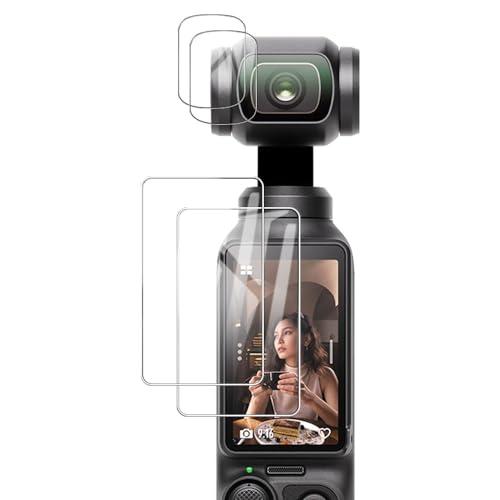 【4枚セット】KYK SHOW DJI OSMO Pocket 3 用 保護フィルム 強化ガラス 硬...