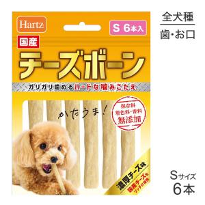 【メール便】ハーツ Hartz チーズボーン S 6本入｜pemos