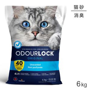 ペットプロ オードロック 無香料 猫砂 6kg (猫・キャット)｜pemos