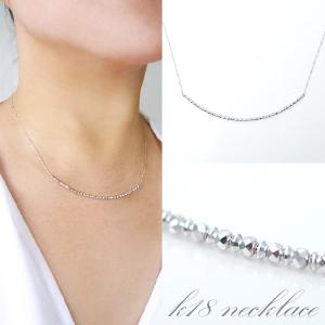 18KWGネックレス VALUABLE