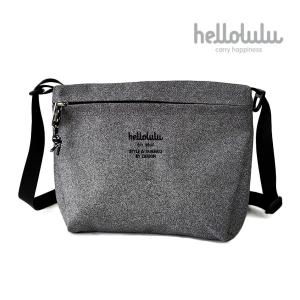 ハロルル hellolulu CANA MELANGE カナ メランジ ショルダーバッグ グレー ユーティリティバッグ 小型バッグ ミニバッグ ポシェット｜pendant