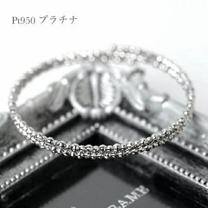 プラチナ レディース ブレスレット プラチナ ...の詳細画像1