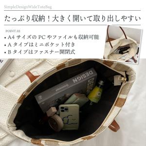 トートバッグ ショルダーバッグ レディース 帆...の詳細画像3