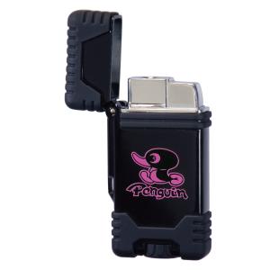 風に強い ターボの炎 ターボライターPK-2　TURBO X ペンギン80’Sクラシック ピンク