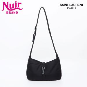 イヴ・サンローラン YVES SAINT LAURENT ショルダーバッグ ナイロン Le 5 7 ブラック【中古】