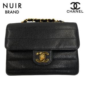 シャネル CHANEL マトラッセ ダイアナフラップ ショルダーバッグ バッグ ラムスキン（羊革） レディース ブラック系 A01165 【中古】 CHANEL - シャネル CHANEL マトラッセ ダイアナフラップ ショルダー