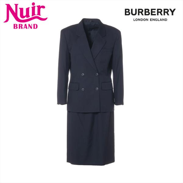 【大幅値下げ】 バーバリーズ Burberrys セットアップ ウール セットアップ 9AR ネイビ...