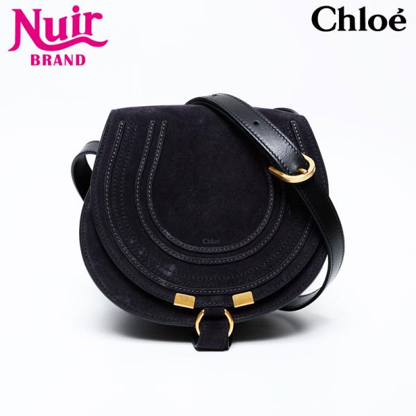 クロエ Chloe ショルダーバッグ レザー マーシー ブラック
