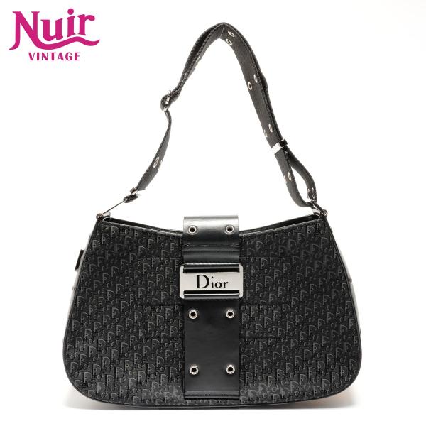 クリスチャンディオール Christian Dior ショルダーバッグ キャンバス ストリートシック...