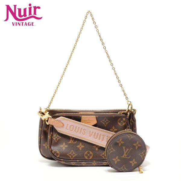 ルイ・ヴィトン LOUIS VUITTON ショルダーバッグ モノグラム ミュルティ ポシェット ク...