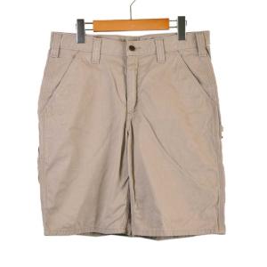 Carhartt カーハート ペインターパンツスタイル ワーク系 ハーフパンツ ショーツ ベージュ W34相当｜penguintripper2