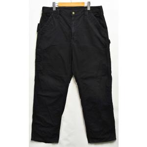 Carhartt カーハート コットン 薄手ダック地 ペインターパンツ ワークパンツ ブラックダック  W36(32652｜penguintripper2