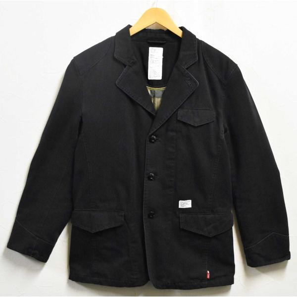 WTAPS 裏原 2005年 DEAD OR ALIVE期 テーラードジャケット 3つボタン ブラッ...