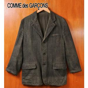 美品＊激レア90s コムデギャルソン ウールジャケット 中綿ジャケットma-1 コムデギャルソンオム 綿ウール裏毛MA-1ジャケット MARK スタイル
