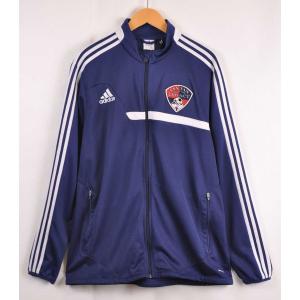 adidas（アディダス） フルジップ 半袖 ジャージ トレフォイルロゴ刺繍