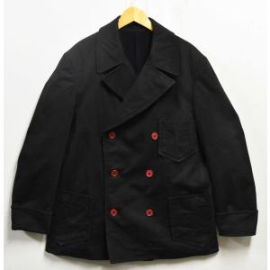 日本製 Y's for men ワイズフォーメン Yohji Yamamoto ヨウジヤマモト Pコート ブラック L(27849｜penguintripper