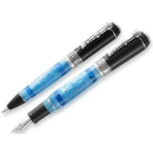 【DELTA / デルタ】2009年 限定品S/N 888 イスラエル 60 ボールペン 万年筆セット 【非売品付き】｜penmeister