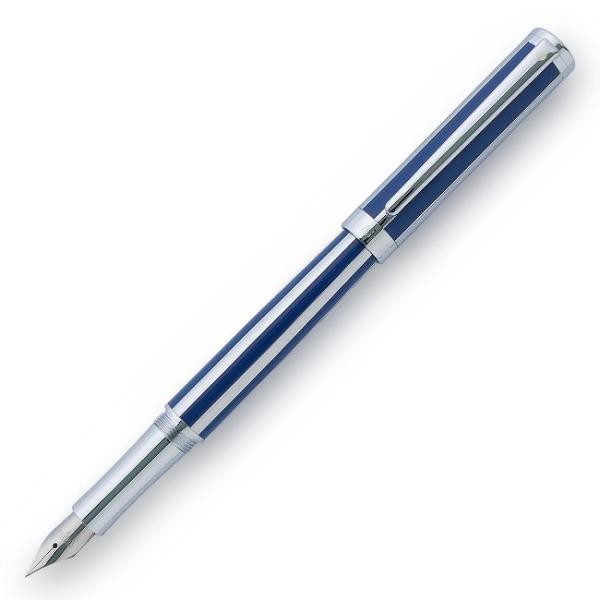 SHEAFFER シェーファー2014年廃盤商品 インテンシティ 万年筆 F ウルトラマリンストライ...