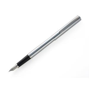 SHEAFFER シェーファー 2000年廃盤商品 ファッション ブラッシュトクローム  万年筆 FAS240PN-XF